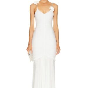 Maygel Coronel Alejandra White Dress - FWRD